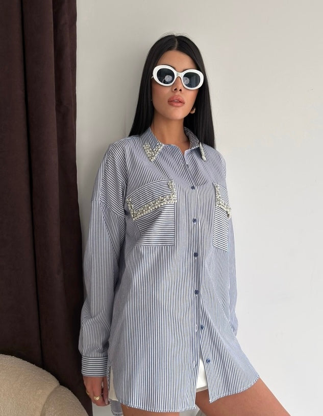 Pearl Stripe Shirt