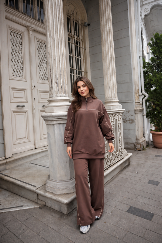 Moca Ease Set- Brown