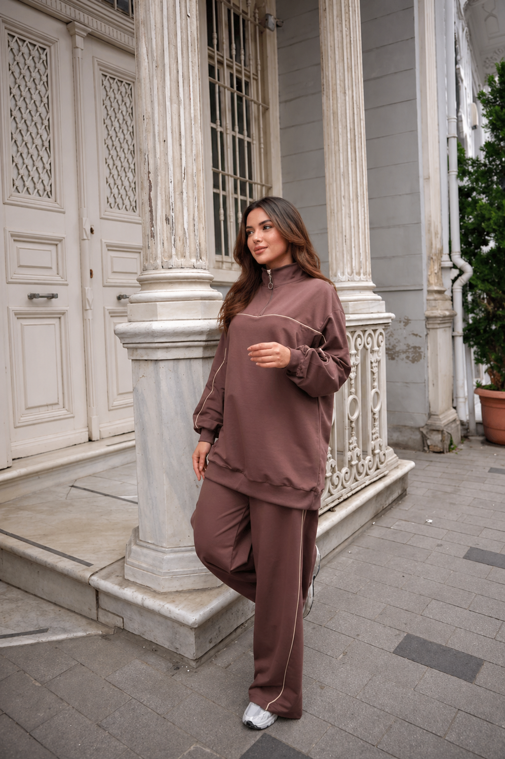Moca Ease Set- Brown