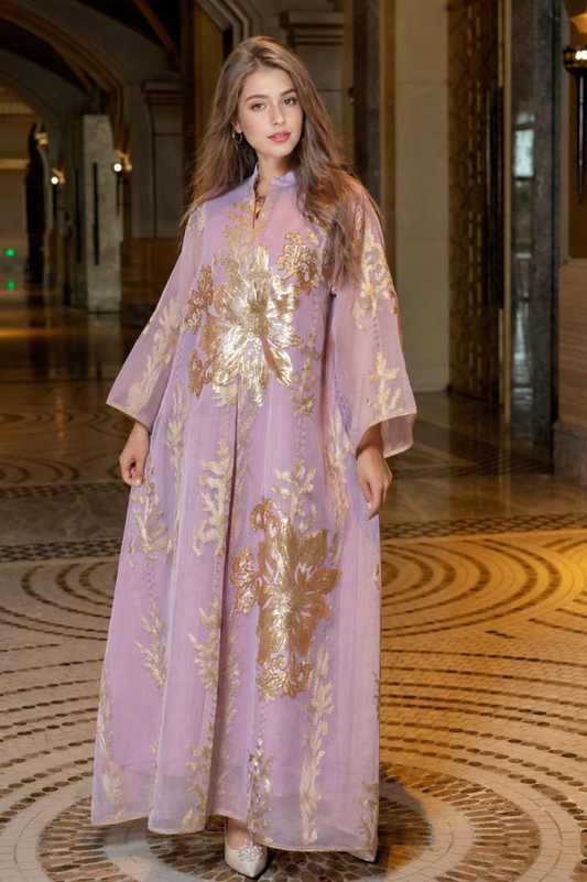 VIRA Abaya pink